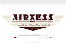 Tablet Screenshot of airxess.ch